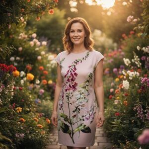 Ted Baker London Silk Floral Dress size 3